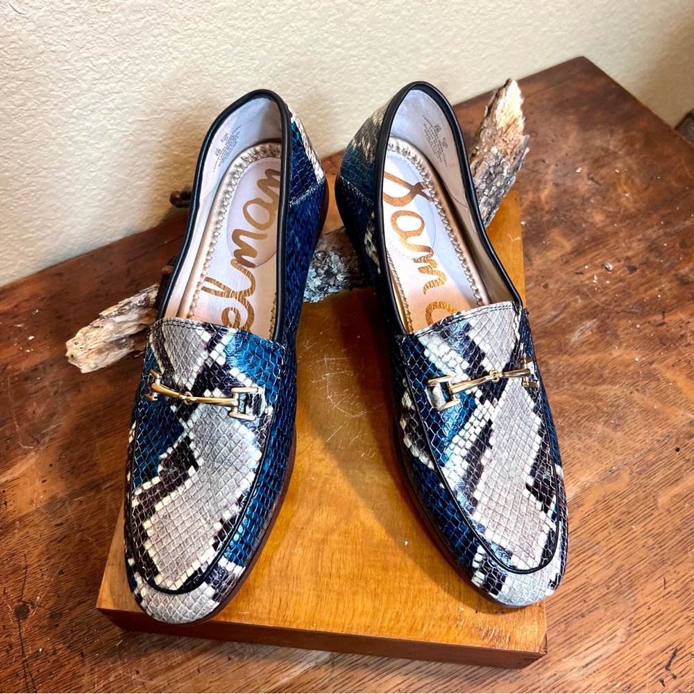 Sam Edelman Snakeskin loafers